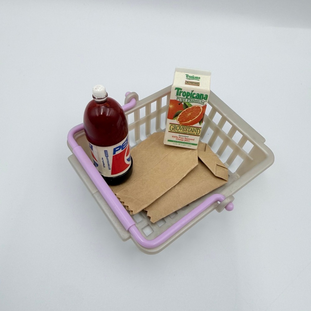 Vintage Miniature Food Lot Pepsi Wonder Bread Lays Tropicana Dollhouse 50+ Pc - Picture 12 of 12